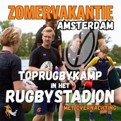 Toprugbykamp Amsterdam